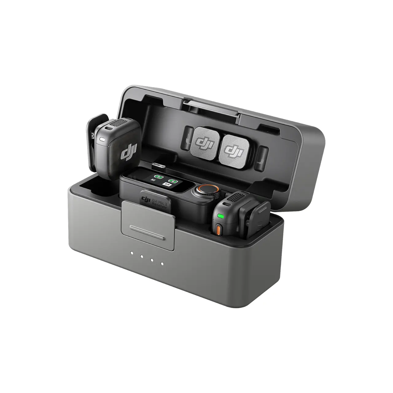 DJI Mic 3 Wireless Microphone System – 2 TX + 1 RX + Charging Case 3