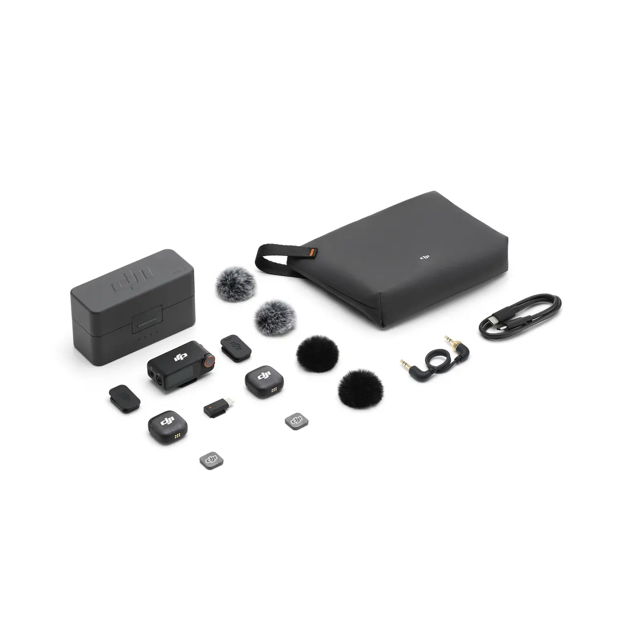 DJI Mic 3 Wireless Microphone System – 2 TX + 1 RX + Charging Case 5